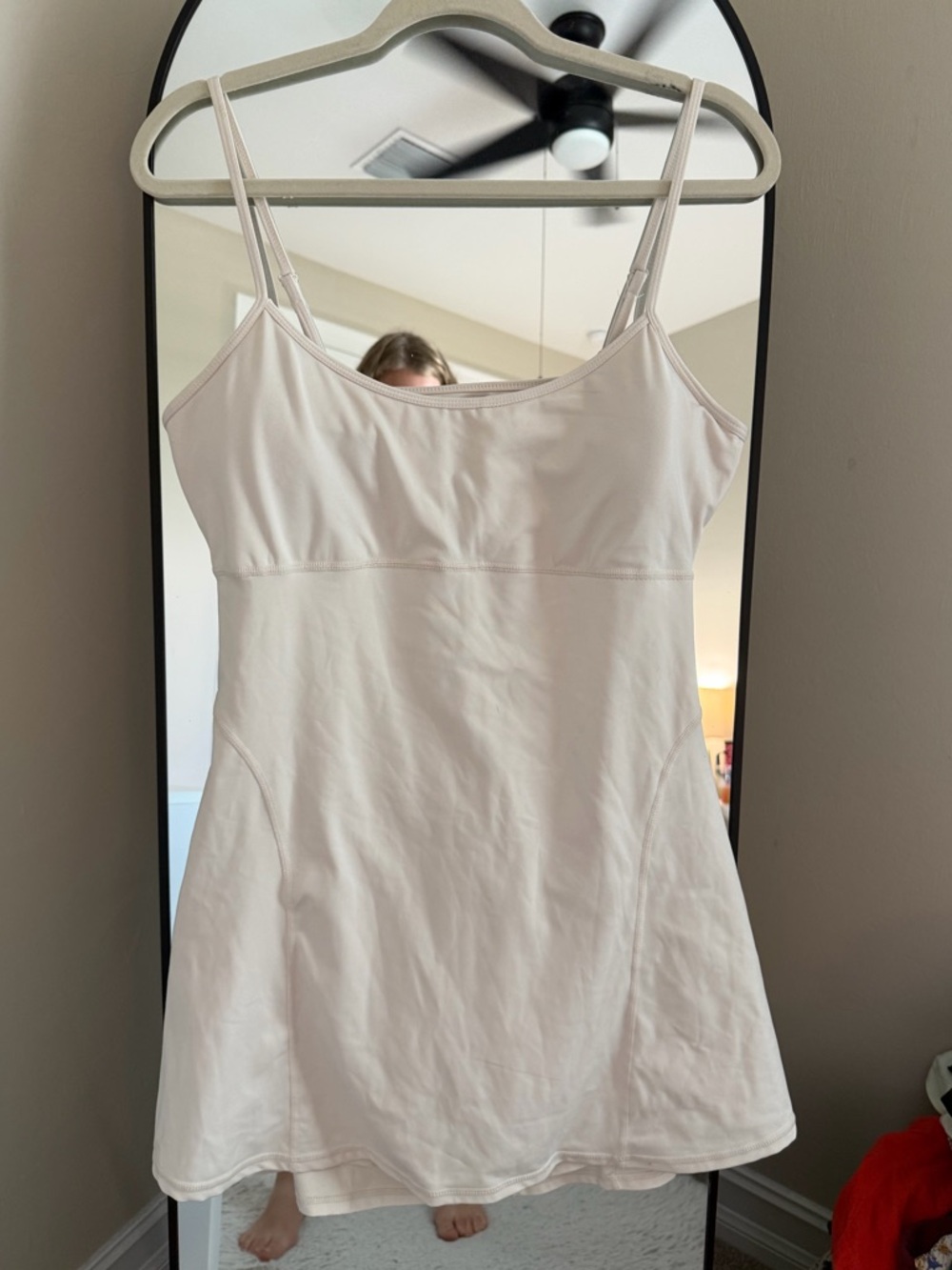 Pacsun Athletic Cream Dress